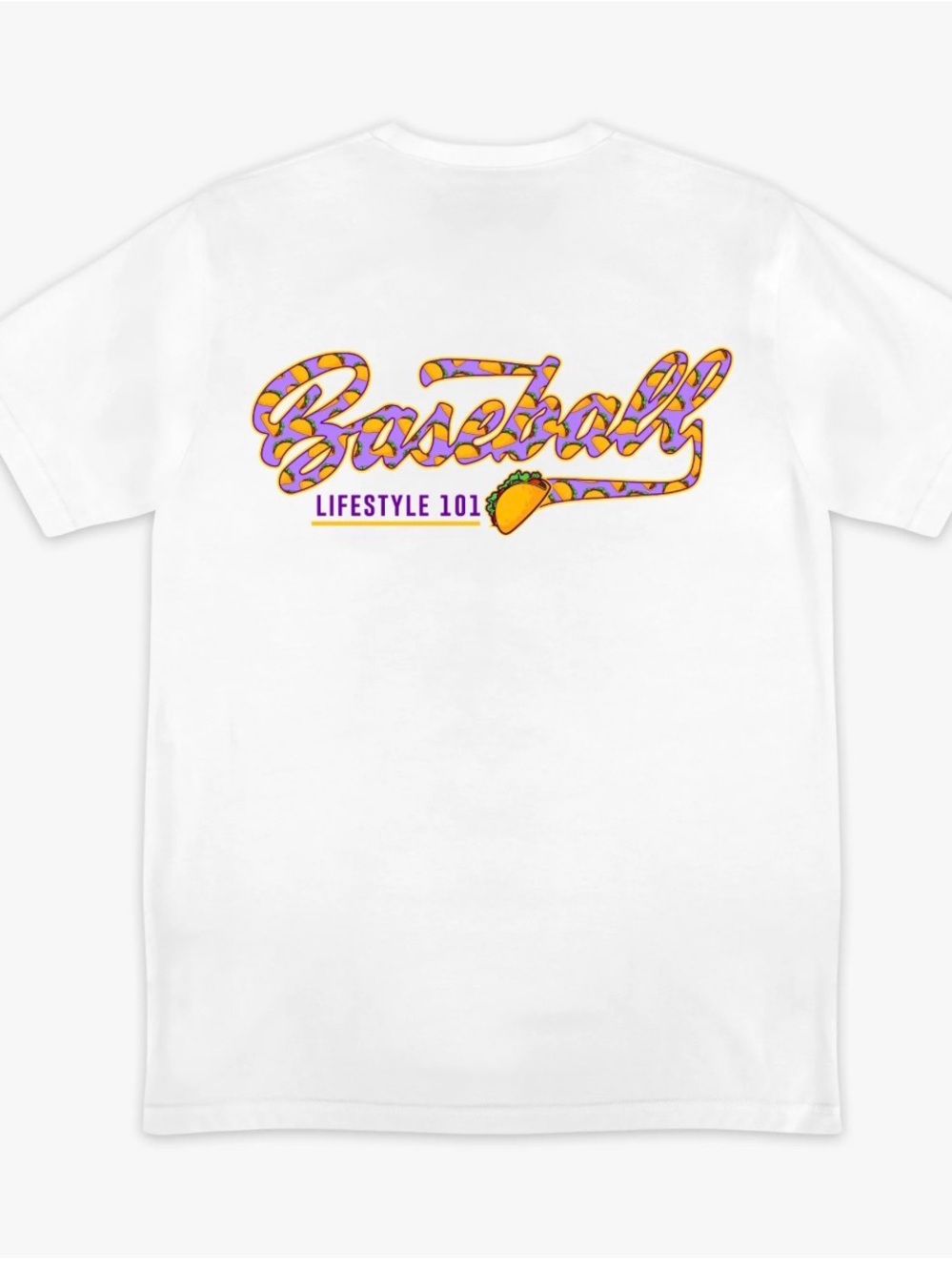 Baseball Lifestyle 101 Taco Established Tee - Adult Small